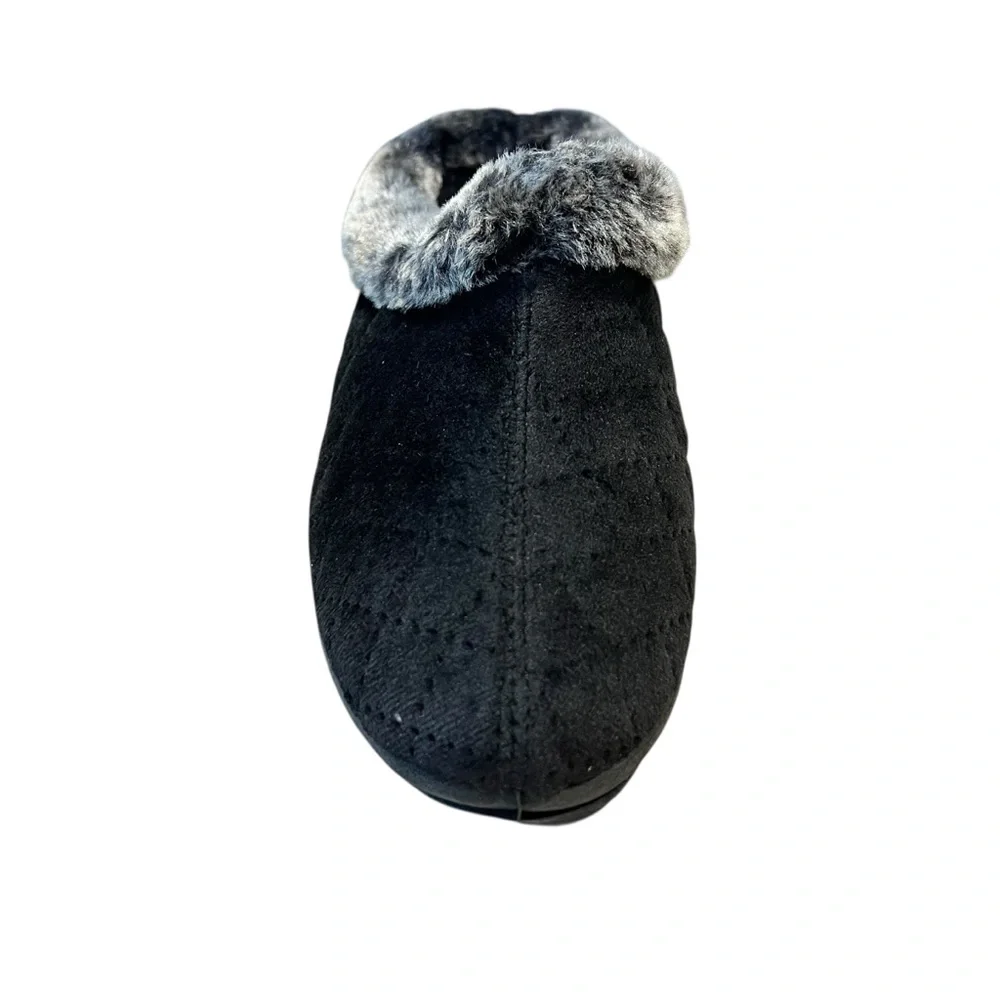 Flexus by Spring Step NEW Sleeper Black Quilted Women’s Slipper SZ 5 - Picture 2 of 8